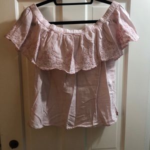 Light pink blouse
